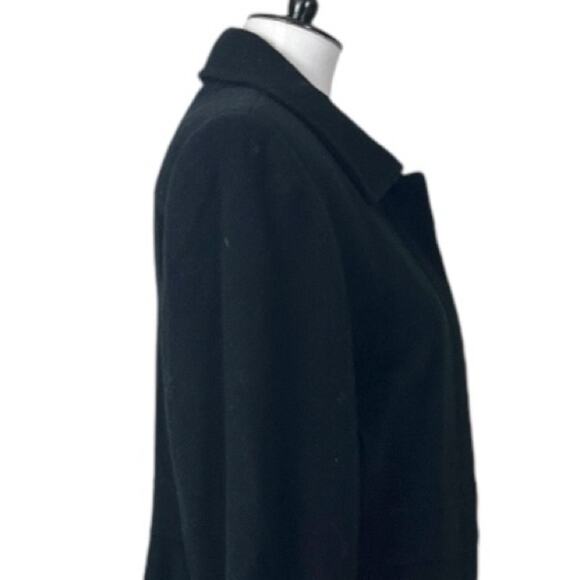 Marvin Richard’s Women’s Lady Coat Wool Blend Retro Winter Black Size Medium M - Picture 8 of 11